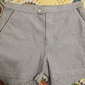 Christian Dior seersucker shorts.